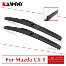 KAWOO For Mazda CX-5 KE 24"18" Car Styling Natural Rubber Windcreen Wipers Blades 2011 2012 2013 2014 2015 2016 Fit U Hook Arm 2024 - buy cheap