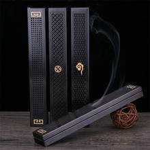 Porta-incenso em madeira 3 tipos, caixa de madeira tradicional para queimar incenso e caixão, 1 peça 2024 - compre barato
