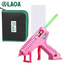 LAOA EU Hot Melt Glue Gun Set With Bag 40-100W Thermo Electric Adhesive Gun Hot Glue Gun Adhere PU flower Gift With 30 Sticks 2024 - buy cheap