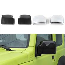 Areyourshop-cubierta de espejo retrovisor Exterior ABS, Suzuki Jimny accesorio para 2019-2020, piezas 2024 - compra barato