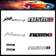 Nismo adesivo emblema traseiro para guarda-choque, 3d, placa de identificação, adesivo para juke teana, gtr, 350z, 370z, 240sx 2024 - compre barato