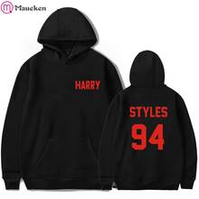 Harajuku One Direction Harry Streetwear Oversized Hoodies Women Sweatshirt Autumn Streetwear Cap Hoodies Kpop Hoodies Fans Cloth 2024 - buy cheap