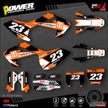 PowerZone Custom Team Graphics Decals 3M Stickers Kit For Husqvarna Sticker 2016-18 TC FC TX FX FS 2017-19 TE FE 125-450cc 05 2024 - buy cheap