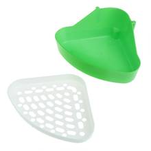 Pet Cat Rabbit Small Animal Pee Toilet Potty Bowl Corner Clean Litter Trays Hot Dropship 2024 - buy cheap