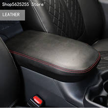 Armrest Box Leather Case Control Pad Modified Anti-dirty Protection For Toyota RAV4 RAV-4 2020 2021 Car Accessories 2019 2024 - buy cheap