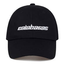 New calabasas letters embroidered baseball cap fashion outdoor cotton dad hat men's women universal caps outdoor sports golf hat 2024 - buy cheap