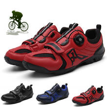 Zapatos de ciclismo de carretera para hombre, calzado deportivo para bicicleta al aire libre, con autosujeción, transpirable, profesional, talla grande 38-46 2024 - compra barato