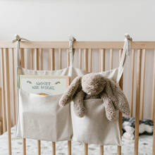Baby Crib Hanging Storage Bag Cot Bed Organizer Bag Diaper Nappy Organizer Infant Essentials Diaper Caddy Kids Crib Bedding Sets 2024 - buy cheap