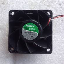 Para Nidec VA225DC V35073-16 12V 1.1A 6CM 6038 ventilador de refrigeración 2024 - compra barato