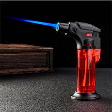 High Capacity Turbo Lighter Gas Lighter Metal Kitchen BBQ Lighters Smoking Accessories Cigarettes Lighters Gadgets For Men 2024 - buy cheap