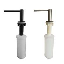 Stainless Steel Sink Liquid Soap Dispenser Press-push-Type Detergent Bottle 2024 - buy cheap