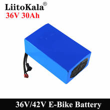 Электрический мотоцикл LiitoKala, 36 В, 20 Ач, 30 Ач, 25 Ач, 15 Ач, 18650 литиевая батарея, скутер с BMS 2024 - купить недорого