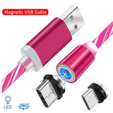 Cabo usb magnético para huawei p9 p10 plus p20 p30 pro honra 7x8x9x8 9 10 lite 20 telefone carregador de ímã de carregamento rápido cabo de fio 2024 - compre barato