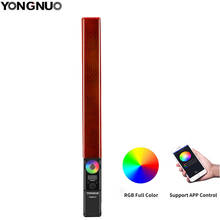 YONGNUO-Luz LED de mano YN360 III YN360III para vídeo, ajuste táctil bi-colo 3200k a 5500k RGB, temperatura de Color con control remoto 2024 - compra barato