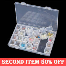 Diamond Painting Tools Kit Accessories 28 pcs Bottles Transparent DIY Diamond Embroidery Inlay Tool Home Nail Art Storage Boxes 2024 - buy cheap