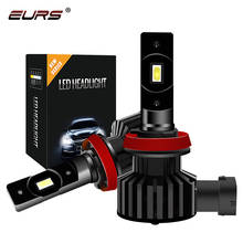 Bombillas LED para faros delanteros de coche, lámpara H7 9600LM H11, H1 H8 H9 9005 9006 HB3 HB4 Turbo H7, 12V 24V, 2 piezas 2024 - compra barato