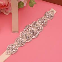 Wedding Belt Dinner Dress Belt Crystal Bridal Belt Silver Rhinestone Satin Bridesmaid Belt Wedding Accessories 2024 - buy cheap