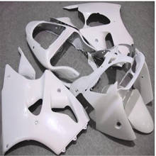 custom for Ninja ZX-6r 2000 - 2002 Bodywork for Kawasaki ZX6r 2001 White Abs Fairing Ninja ZX-6r 2000 _2002 Plastic Fairings 2024 - buy cheap