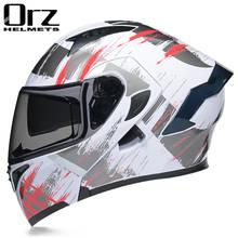 2 gifts Flip Up Motorcycle Helmets High Quality Abs Full Face motorbike Helmets Approved casco moto motocross bike Helmet 2024 - buy cheap