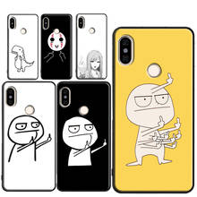 Capa de dedo para xiaomi redmi, capa engraçada de dedo médio para xiaomi redmi note 10 pro note 9 pro 8 8t 9s 9a 9c 9t 2024 - compre barato