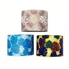 38mm Decorative Ribbon Leaf Printed Grosgrain Ribbon For DIY Craft Hairbow Hat Band Dresses Gift Wrapping Handmade Material 2024 - buy cheap