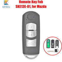 KEYECU SKE13E-01 Replacement Remote Auto Car Key Fob 3 Buttons FSK 433Mhz with ID49 Chip for Mazda 6 SKE13E01 2024 - buy cheap