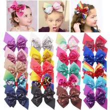 20PCS Boutique Grosgrain Ribbon 6 Inches Hair Bows Alligator Hair Clips for Baby Girls Toddlers and Kids 2024 - buy cheap