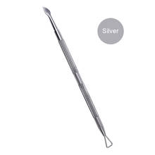 Modelones 1Pcs Cuticle Pusher Remover Cuticle Nail Pusher Dead Skin Remover Pedicure Manicure Nail Tools 2024 - buy cheap