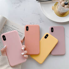 Candy Color Soft Case Cover for Xiaomi Mi 5X 6X 8 9 SE 9T Note 10 3 CC9e CC9 Pro A1 A2 A3 Lite F1 Play Mix 2 2s 3 Cases Coque 2024 - buy cheap