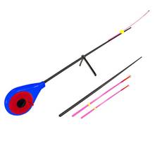 Durable Fishing Rods Classic Delicate Outdoor Winter Portable Ice Fishing Rod Blue+5pcs Fishing Pole Tips Tops Red Kit 2024 - buy cheap