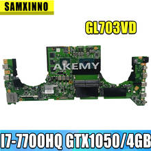 Akemy DABKNMB28A0 placa base para ordenador portátil para For Asus ROG Strix GL703VD GL703V placa base original I7-7700HQ GTX1050 2024 - compra barato