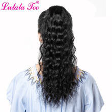 Natural Wavy Drawstring Ponytail Human Hair Brazilian Afro Clip In Extensions For Black Women Remy Natural Color Yepei Pony Tail Buy Cheap In An Online Store With Delivery Price Comparison Specifications