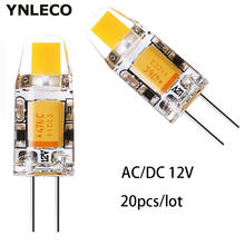 20pcs Mini G4 COB LED Bulb 12V AC DC 1W LED G4 Lamp Lampadas Light High Quality Bulbs Replace 10W Halogen Lamp 360 Beam Angle 2023 - buy cheap