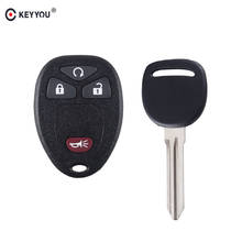 KEYYOU 4 Buttons Remote Car Key OUC60270 315Mhz For GMC Acadia For Chevrolet Avalanche For Buick Enclave ID46 Transponder Chip 2024 - buy cheap