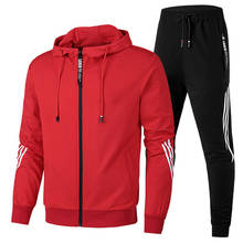 2020Brand Men Tracksuit 2 Piece Tops and Pants high quality Mens Sweat Suits Set  Plus Size Jogger Sets for Men fashion Clothing 2024 - buy cheap
