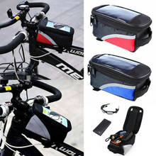 Cycling Bicycle Front Frame Pannier Tube Bag Waterproof Mobile Phone Pouch Holder Mountain Bike Mtb Bags 2024 - buy cheap