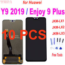 10 PCS Original For Huawei Y9 2019 LCD Display Touch Screen Digitizer Assembly for Huawei ENJOY 9 Plus JKM-LX1 JKM-LX2 JKM-LX3 2024 - buy cheap