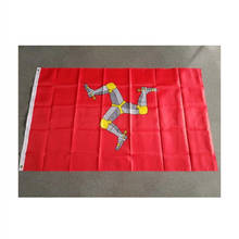 johnin Decoration 90x150cm TRISKELION Ellan Vannin Mann the Isle of Man Flag 2024 - buy cheap