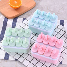 Ice Cream Popsicle Molds Cooking Tools Rectangle Shaped Reusable DIY Frozen Ice Cream Pop Baking Moulds 2024 - buy cheap