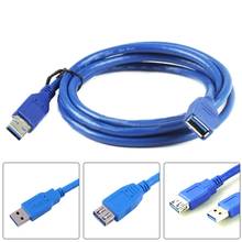 Удлинительный кабель USB 150, 3,0 см, штекер-гнездо, Удлинительный Кабель USB 3,0 для ноутбука, ПК 2024 - купить недорого