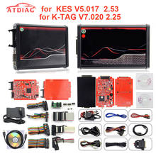 FOR KESS V2.53 5.017 for KESS V5.017Version NEW 4LED Red PCB KTAG 7.020 SW2.23 v2.25 Fully Protocols No Token Limited 2024 - buy cheap