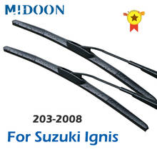 MIDOON Hybrid Wiper Blades for Suzuki Ignis Fit Hook Arms 2003 2004 2005 2006 2007 2008 2024 - buy cheap