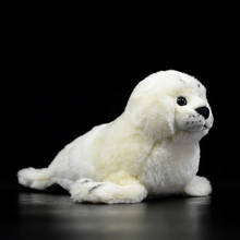 White Greenland Seal Christmas Plush Toy Cute Kids Gifts Simulation  Soft Stuffed Lifelike Sea Animal Lovely  Harp Seal Dolls 2024 - buy cheap