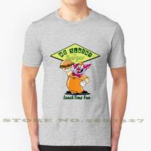 Phineas & Ferb-Camiseta de hamburguesa Slushy, camisa Vintage a la moda, Phineas, Ferb, Slushy, hamburguesa, payaso, Freddy, Chi 2024 - compra barato