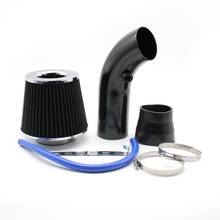 Kit de tubo de indução de ar frio universal 76mm para carro, corrida, filtro de carro, tubo de alumínio 2024 - compre barato