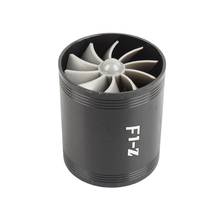 Car Double-sided Intake Dual Supercharger Air Fuel Gas Saver Fan Car Turbine Charger Modified Intake Turbines Accessories 2024 - buy cheap