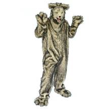 Traje de mascota Fursuit con boca de lobo para adulto, traje de fiesta de disfraces de Animal, Halloween, publicidad, traje de Navidad 2024 - compra barato