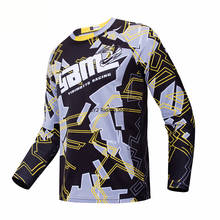 YBM Sportswear Downhill Jersey MTB Enduro Offroad long Mountain Bike Motocross Jersey BMX DH MTB T-Shirt 2024 - buy cheap