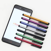 Caneta capacitiva para tela touch em várias cores, para samsung, xiaomi, iphone, tablet, pc, smartphone, 1000 peças 2024 - compre barato