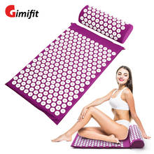 Yoga Acupressure Massage Spike Mat Relaxation Relief Stress Cushion Anti-stress Acupuncture pad Needle Massager Pillow Kuznetsov 2024 - buy cheap